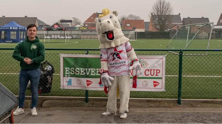 Een foto tijdens mijn 2e event